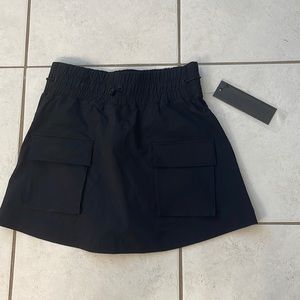 Adorable black brand new with tags Skort